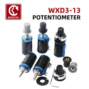 BONENS WXD3-13-2W 103 mil Dia 1K/2.2K/3.3K/4.7K/5.6K/10K/22K/33K/47K/100K Ohm döner yan Multiturn potansiyometre - Product Image 4