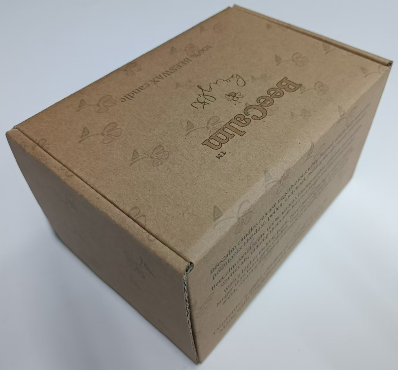 Mat laminasyon ve özel logo ile özelleştirilmiş boyutu kraft kağıt, satış yüksek kaliteli aromaterapi mum hediye kutusu - Product Image 2
