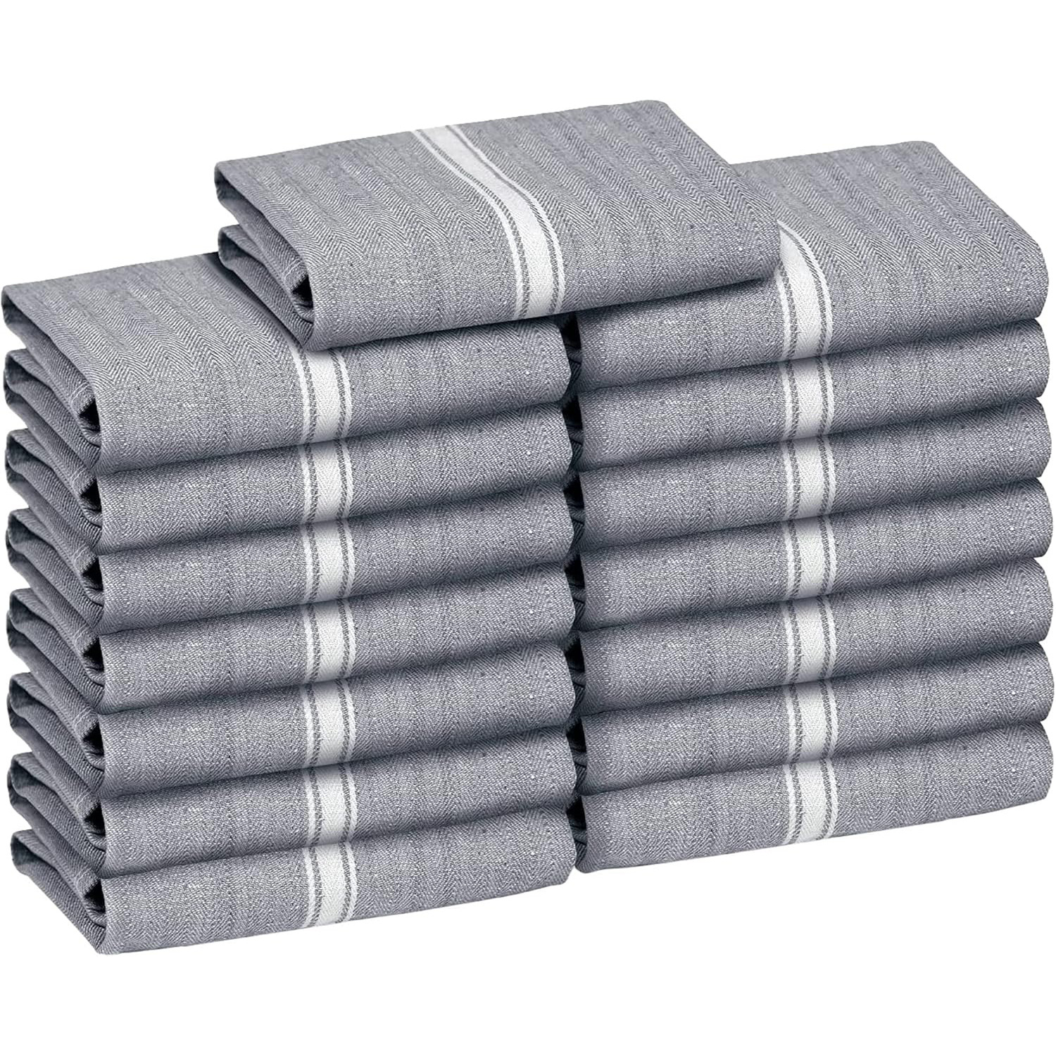 Grey & white stripe