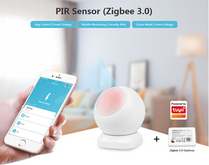 Sensor PIR Zigbee 3,0 Control de aplicación Smart Linkage seguimiento ZigBee 3,0 controlador de protocolo estándar - Product Image 5