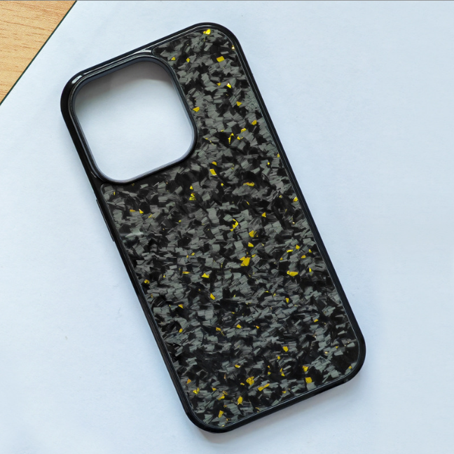 Gold forged carbon with mag safe