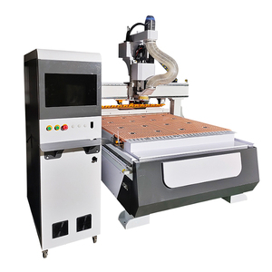 Wooden Furniture Cabinet Door Making 3D Carving Milling Cutting <strong>CNC</strong> Nesting <strong>Machine</strong> 1325 3 Axis ATC <strong>CNC</strong> <strong>Router</strong> with Vacuum Table - Product Image 2