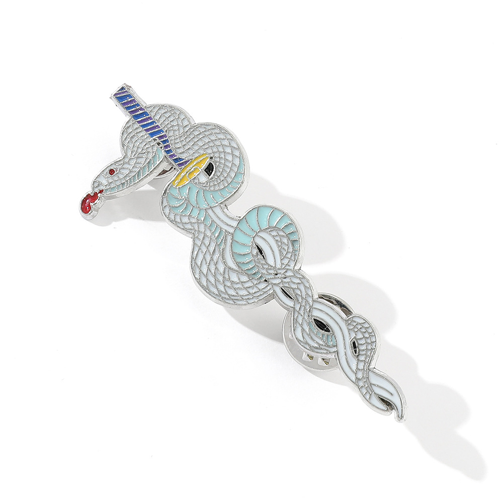 Pilier Serpent Argenté