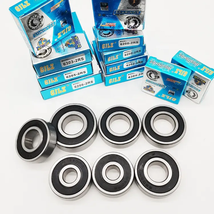 high precision factory price 6200 6201 6202 6203 6204 c3 LLU deep groove ball bearing motorcycle bearing