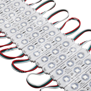WS2811 IC DC12V 5050 RGBドリームカラーLEDモジュール防水IP65広告ライト
