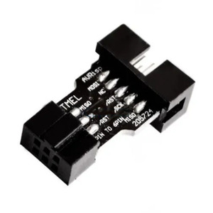Programador SBASP USB AVR para USB ASP USBISP ISP Bootloader NUEVO + ADAPTADOR DE 10 PINES A 6 PINES