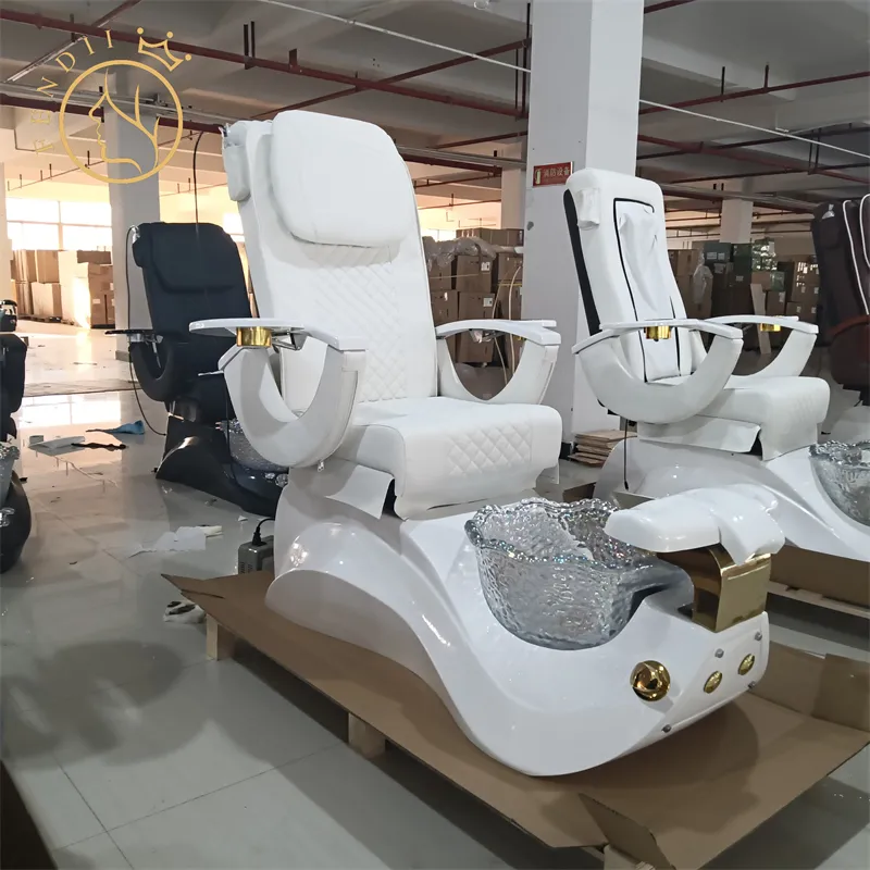 Nail Salon Furniture Ouro Branco Modern Pedicure Foot Spa Massage Chair For Men