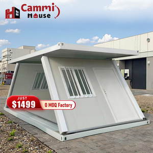 Cammi nhà gấp di động nhỏ prefab thép container nhà mô-đun tạm thời ký túc xá văn phòng tòa nhà trường hội thảo - Product Image 1