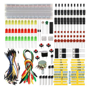 Factory Price Breadboard Diy Bulk Electronics Component Kits Electronic Components <strong>Basic</strong> Start Kit - Product Image 1