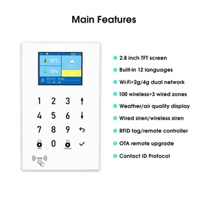 LDA Android <strong>IOS</strong> <strong>App</strong> Remote Control WiFi GSM Home <strong>Security</strong> Gateway Contact ID Smart Tuya Alarm Systems - Product Image 3