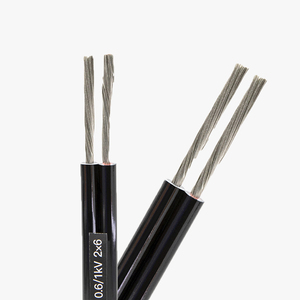 Low Voltage Electric Energy Renewable Photovoltaic Solar Power Wall <strong>Cable</strong> <strong>Grounding</strong> 6mm Single Core Solar Pv Wire <strong>Cable</strong>