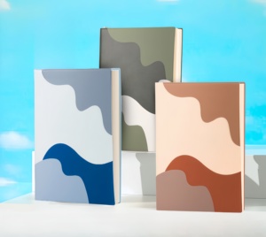 Cuaderno personalizable de piel A5 para niñas Bloc de notas impreso grueso con logotipo imprimible - Product Image 2