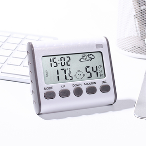 Portatile nuovo Design LCD digitale 3 in 1 multifunzionale Timer conto alla rovescia magnetico calendario stazione meteorologica sveglia di previsione - Product Image 3