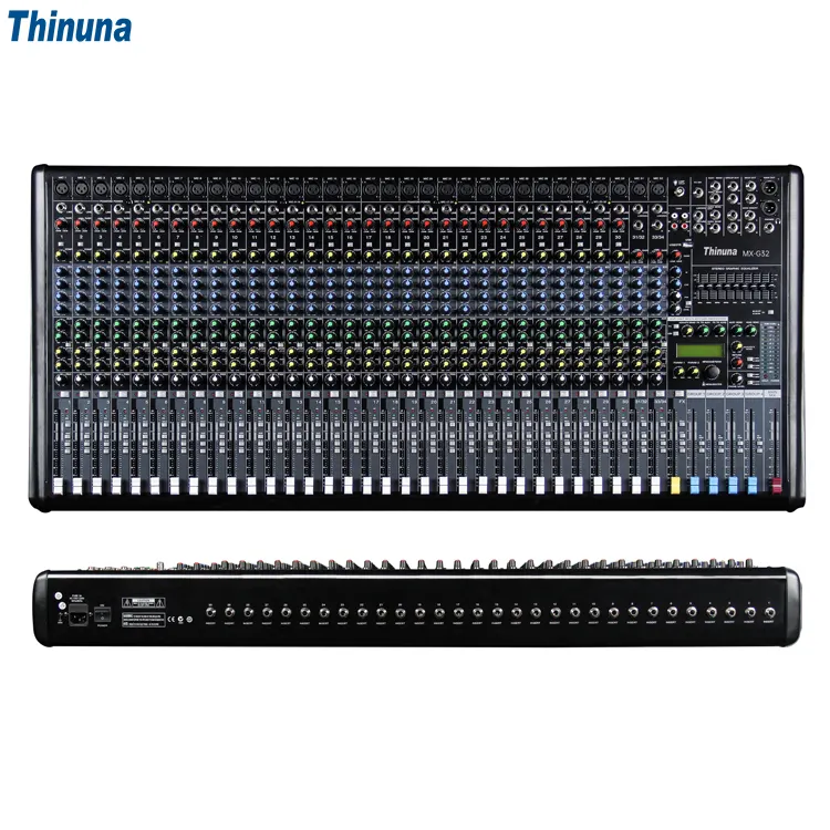 Thinuna MX-G32 32 canali Mixing dj Controller/Mixer Console Audio altoparlante Audio Mixer professionale Audio Mixer digitale Console