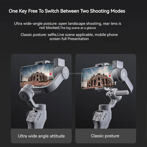 FUNSNAP PTZ ป้องกันการสั่นไหวครางร่วมสากลครางวิดีโอสดมุมกว้างสําหรับ Android iOS โทรศัพท์ AI การติดตามอัจฉริยะ - Product Image 3