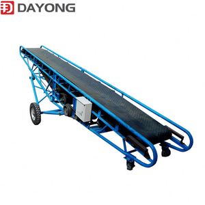 Cinta transportadora de 1 metro de ancho inclinada industrial a precio de fábrica para carga y descarga de excavaciones y grava - Product Image 1
