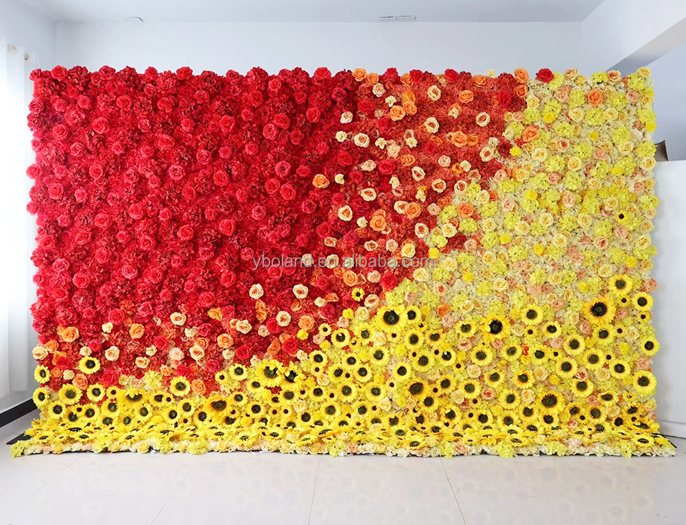 1# Muro de Flores Arcoíris