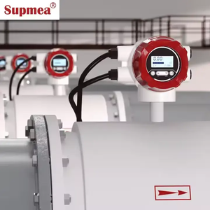 Düşük fiyat deniz suyu akış ölçer manyetik akış ölçer bağlantı kelepçesi rs485 elektromanyetik akış ölçer - Product Image 4