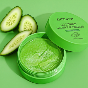 Marque privée Refroidissement Apaisant Sous Les Yeux Patchs Enlever Les Poches Cernes Ridules Concombre Detox Hydra Gel Coussinets Pour Les Yeux - Product Image 1