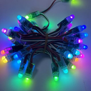 DC 5V WS2811 IC-geregelte Bullet-LED-Pixel knoten Verbinden Sie das RGB-LED-Pixel licht in Voll farben mit klaren Linsen Ws2811-LED-Modulen - Product Image 2