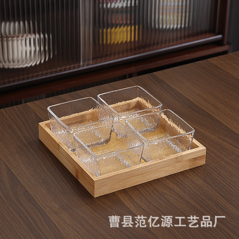 4-grid bamboo hammer pattern