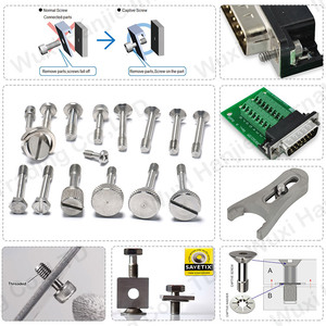 SS304 316 Material 9/16" 1/<strong>2</strong>" 12# Phillips Oval Head Captive <strong>Screws</strong>