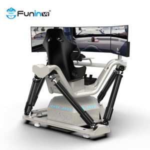 Simulador de Conducción de tres pantallas Vr Virtual, máquina de juego de Motion Vr 9D, simulador de carreras, simulador de conducción de coche F1 - Product Image 3