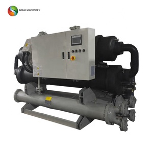 Bobai 10 Ton <strong>Big</strong> Evaporative <strong>Water</strong> Cooled Screw <strong>Chiller</strong> With Convertor