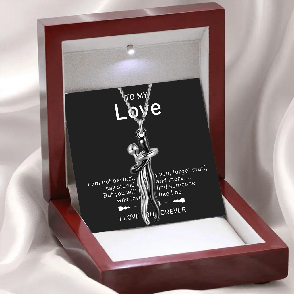 Black Necklace + Card Light Box