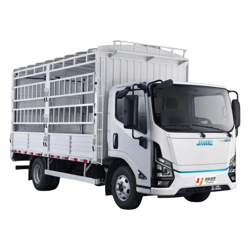Hızlı teslimat meyve teslimat elektrikli kamyon depo tipi hafif kamyon kargo kamyonu