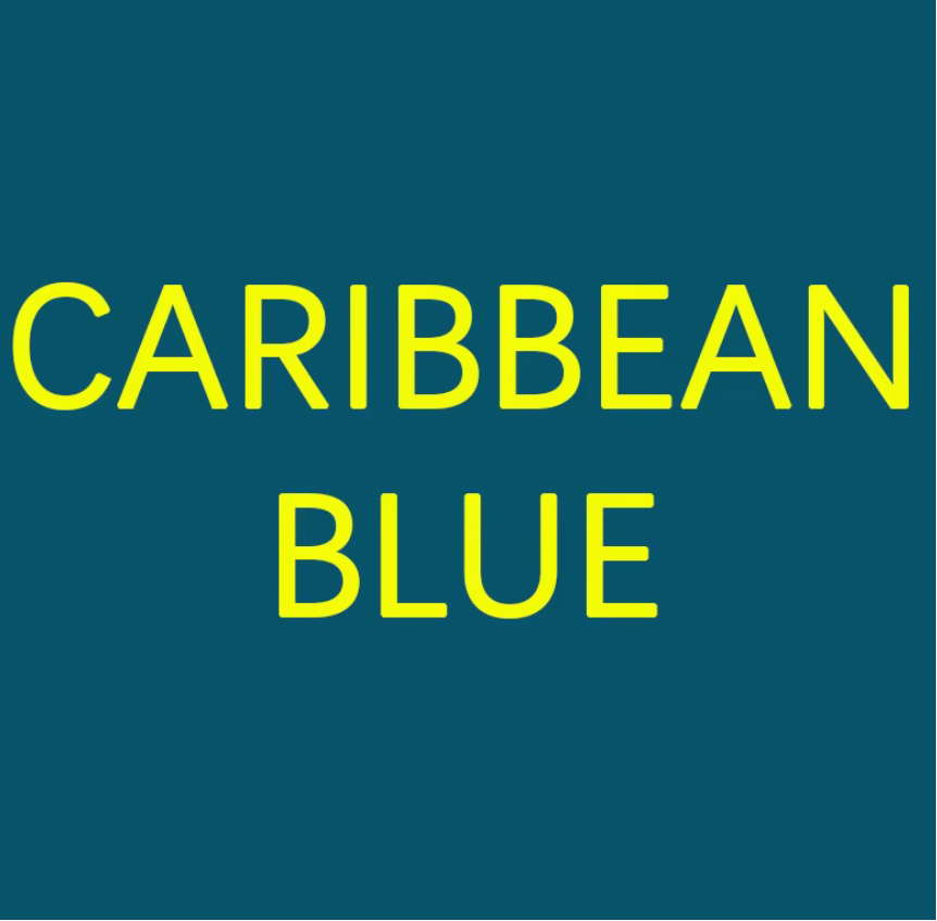 bleu des Caraïbes