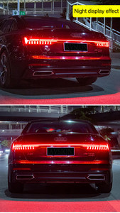 For audi A6 C8 2019-2024 Through Trunk Tail Light Rear Lamp Modified Cross Taillight <strong>LED</strong> Rear Lamp. - Product Image 6