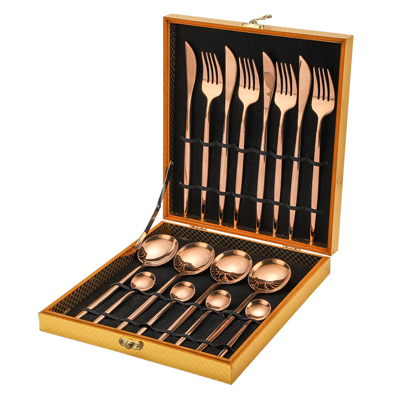 Rose Gold 16-Piece Set