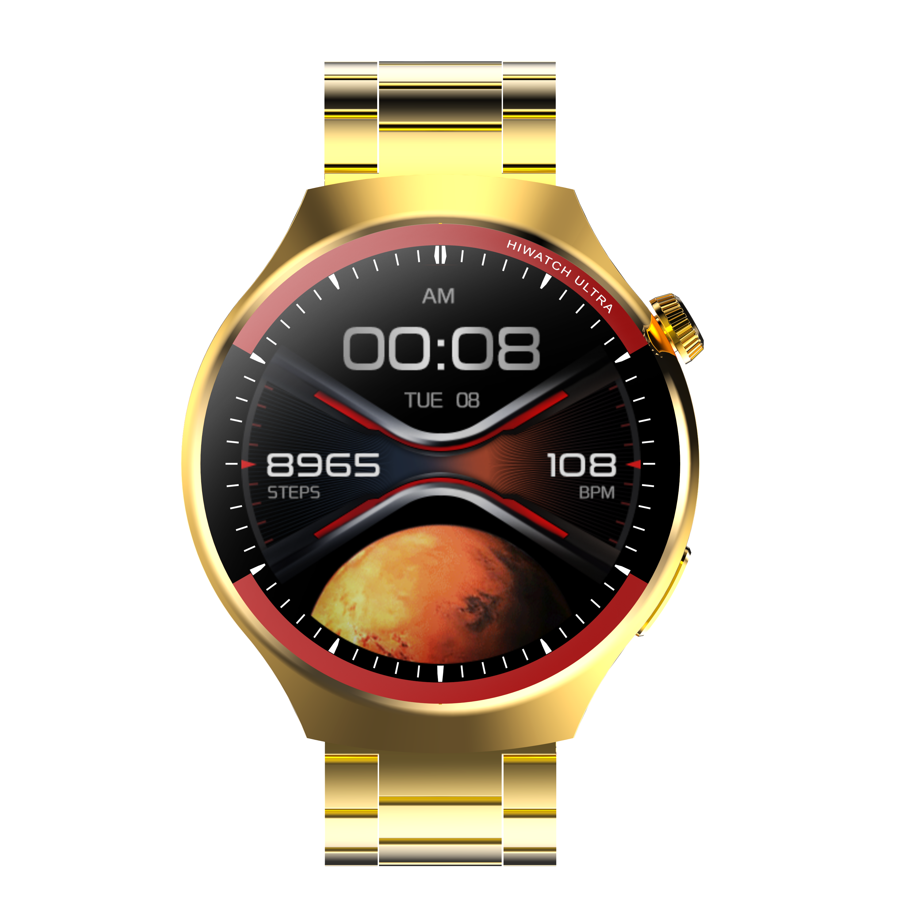 Gold Steel Strap