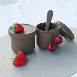 Durable 700ml Silicone Bento <strong>Box</strong> With Lids Portable Square <strong>Food</strong> Container Storage Bag 250ml 750ml Capacity - Product Image 5