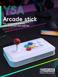 I dati più recenti FROG Y5A Arcade Stick Switch Windows supporto Wireless per Bluetooth 2.4G connessione cablata joystick Controller di gioco