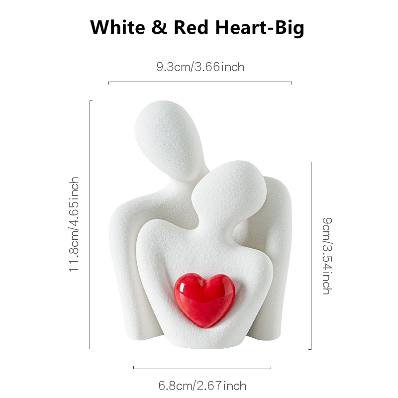 Coeur rouge grand