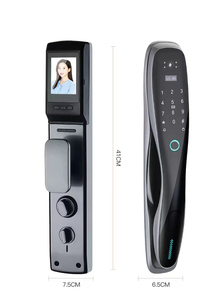 S928MAX อัตโนมัติสมาร์ทล็อค Wifi APP กล้องล็อค Peep Hole คีย์การ์ดลายนิ้วมือรหัสผ่านสมาร์ท Wifi ล็อคประตู - Product Image 4