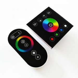 Controller pannello led RF telecomando Full Contact RGBW RGB striscia LED Controller DC12-24V 18A con 3 anni di garanzia - Product Image 5