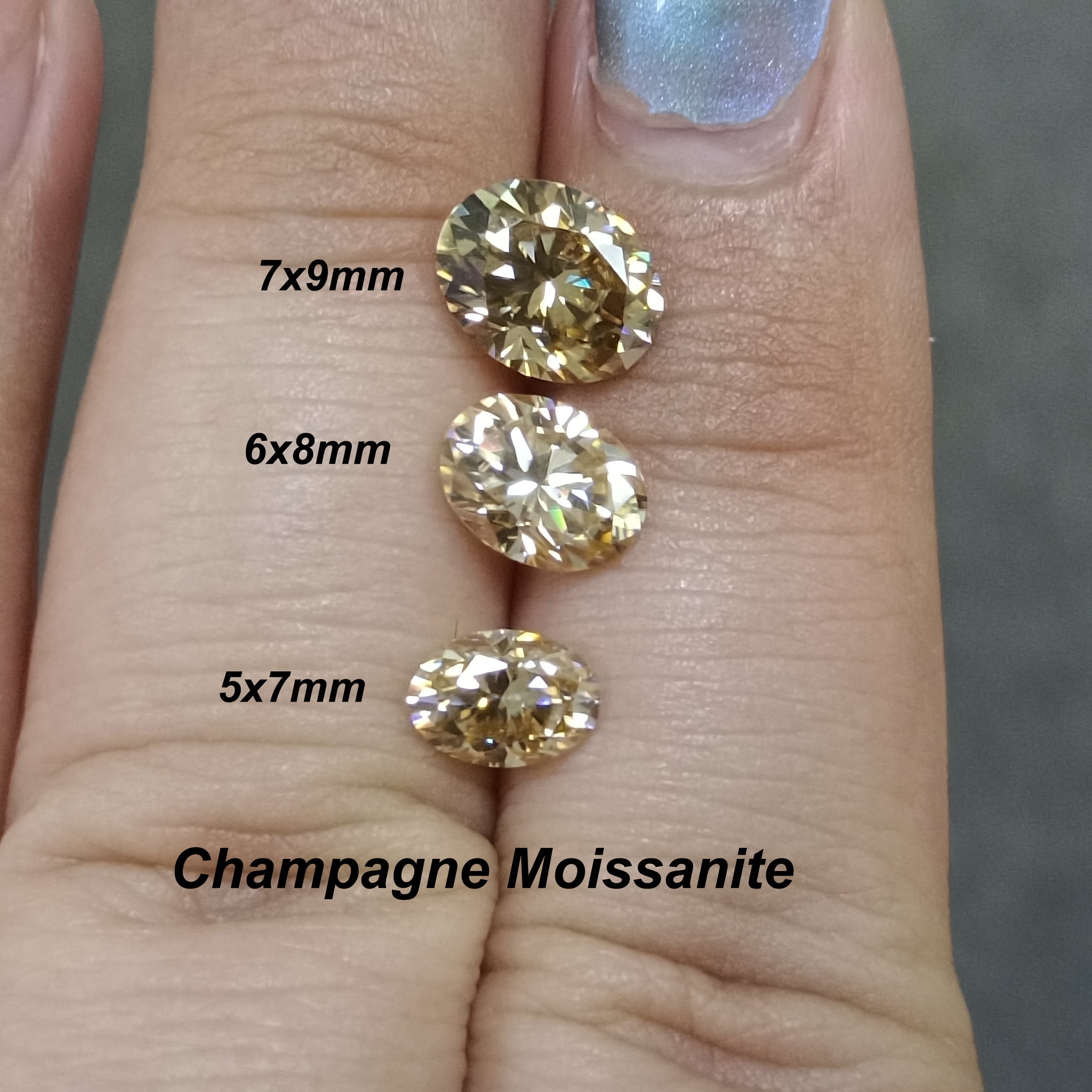 7x9mm Moissanite