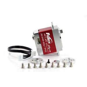 เซอร์โวบัสอนุกรม SCS40-DS V สำหรับหุ่นยนต์รูปร่างมนุษย์8.4กรณีโลหะเพลาคู่40กก. แรงบิดแขนหุ่นยนต์เซอร์โว HV Coreless - Product Image 4