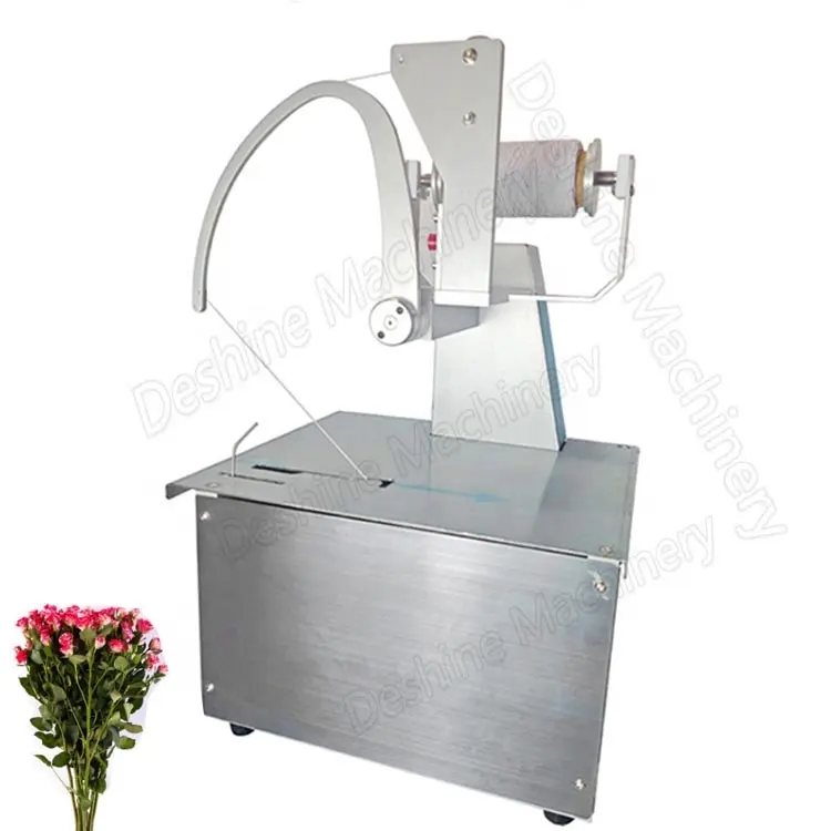 Mesin baling bunga dan sayur seledri Leek mesin pengikat tali pengikat komoditas kecil mesin pengikat