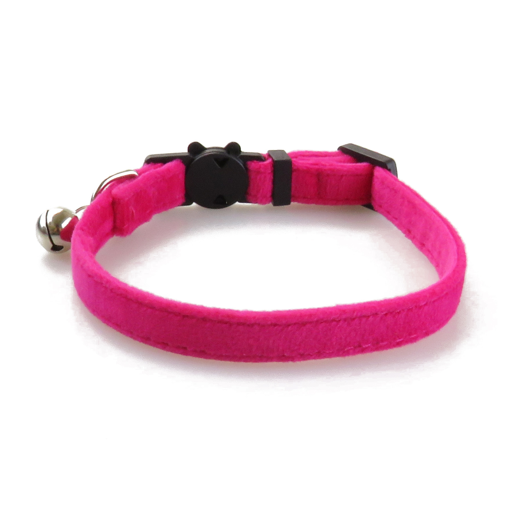 Colletto solido rosso rosa
