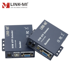 Extensor KVM VGA de 300m sobre cable CAT5/6 con soporte USB para teclado y ratón KVM sobre RJ45 - Product Image 3