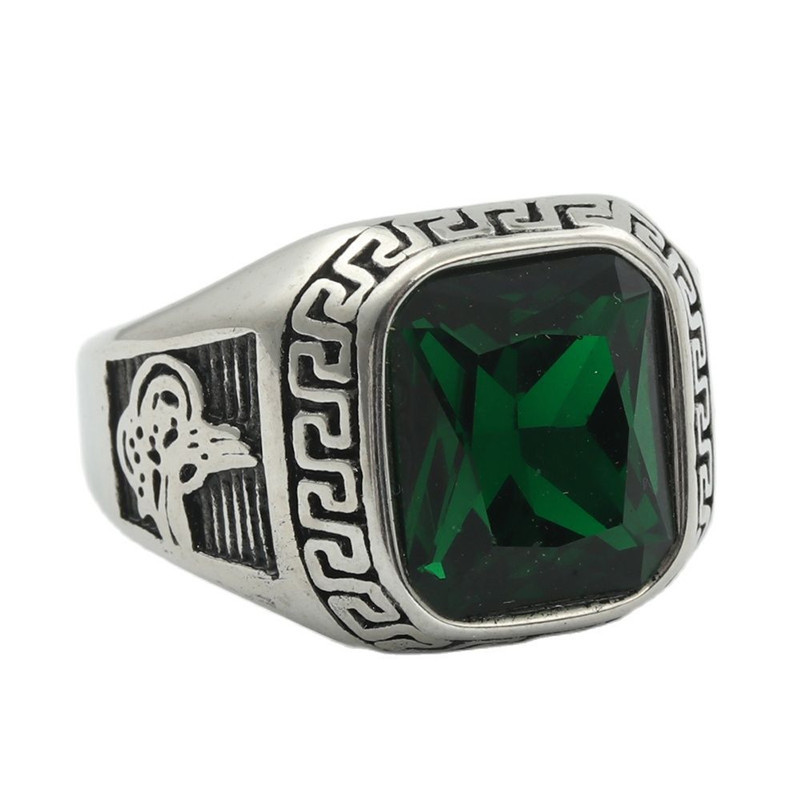Silver Green Stone (US)