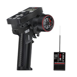 HORTRC CT-6B 8CH Transmitter Remote <strong>Control</strong> With F-08A 2.4GHz Receiver <strong>PWM</strong> LCD FHSS <strong>System</strong> for RC Model Car Boat Tank Toy - Product Image 1