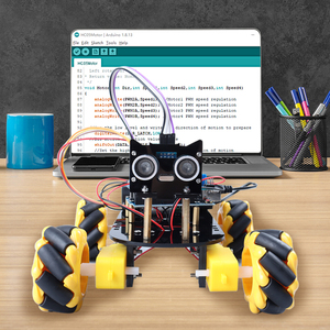 2023 ODM 4WD Kit Robot intelligente per auto Kit di robotica per studenti delle scuole categoria di robotica - Product Image 6