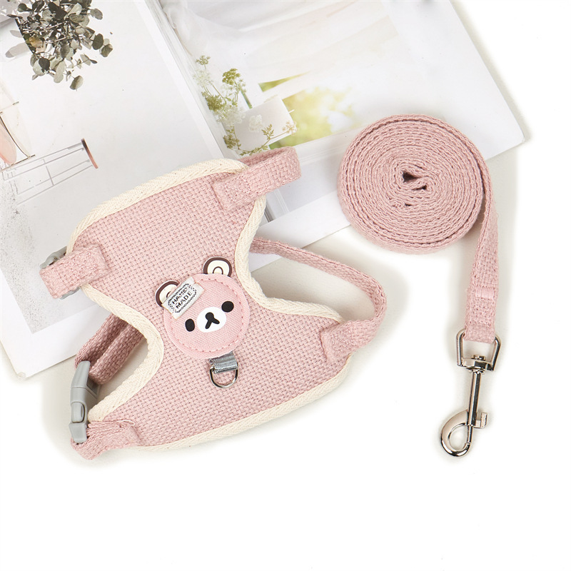 Petit ours rose