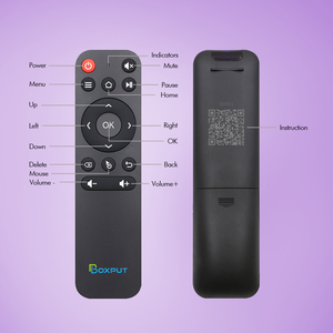 2025 Box put BPR1 Universal BLE Drahtlose TV-Fernbedienung BT Alle Tasten Ir Lernen für Android Smart TV Box Air Mouse TV-Stick - Product Image 3