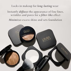 Laura Geller New York mat başbakan + Set Duo Spackle süper boyutlu cilt mükemmelleştirmek makyaj astar parlak-n-bulanıklık gelişmiş - Product Image 6